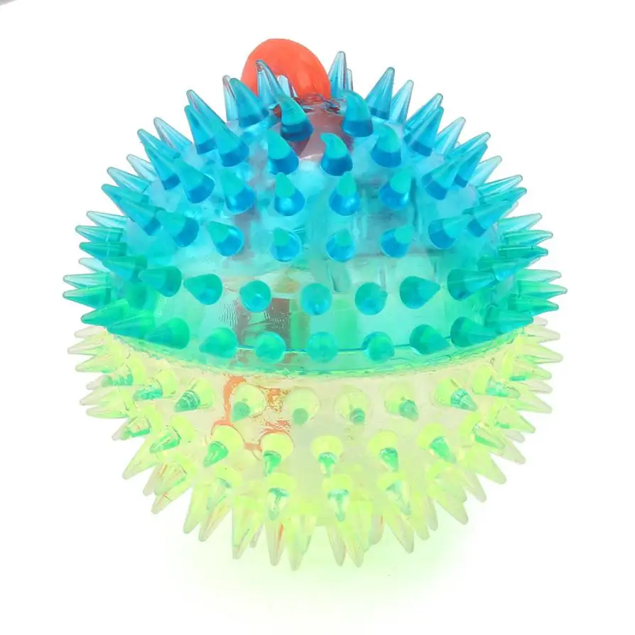 

Flashing Puffer Balls Squeezable Stress Squishy Toy Stress Relief Ball For Fun high quality party toy