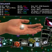 1200 шт./лот 12 цветов, очаровательные, светодиодные, в форме ягод свет на Свадебные торжества рождественские украшения