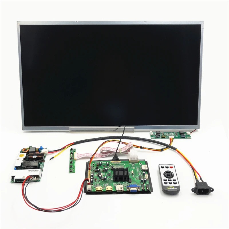 4k ЖК модуль 23 8 дюйма панель с 3840*2160 2HDMI + VGA DP аудио 4K контроллер плата diy|Запасные