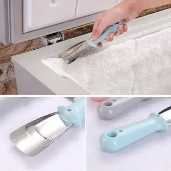 

Stainless Steel Freezer De-ice Shovel Refrigerator Manual De-icer Ice Shovel Scraper Gadget Household Kitchen Cleaning Tools