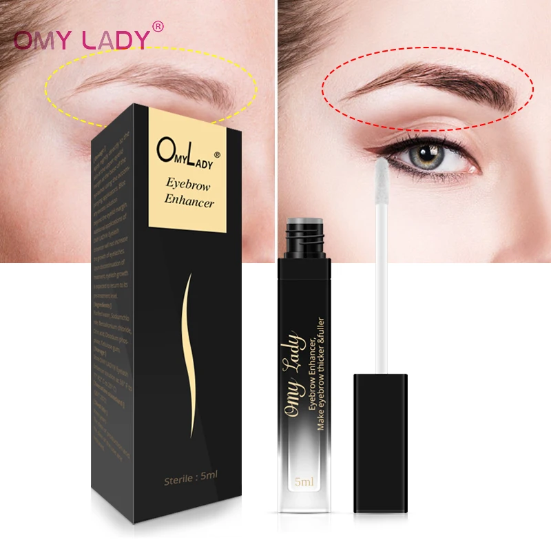 

OMY LADY Eyebrows Enhancer Rising Eyebrows Growth Serum Eyelash Growth Liquid Pro Makeup Eyebrow Longer Thicker Cosmetic Tool