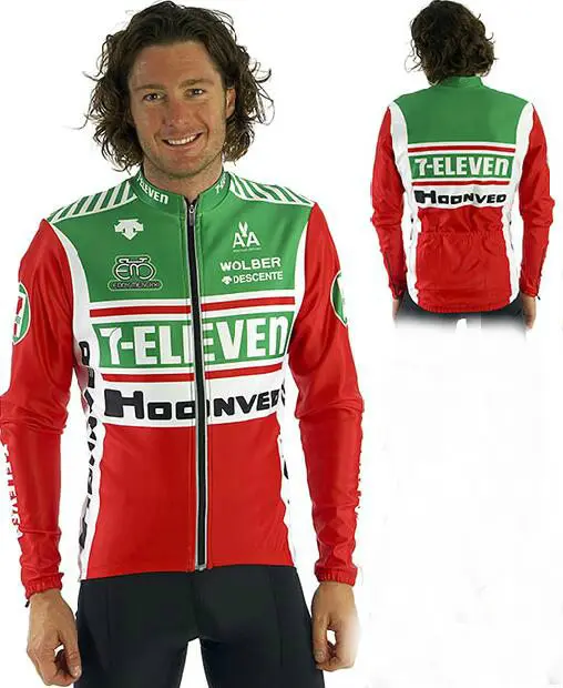 

SPRING SUMMER 2018 7-ELEVEN TEAM CLASSIC ONLY LONG SLEEVE ROPA CICLISMO CYCLING JERSEY CYCLING WEAR SIZE XS-4XL