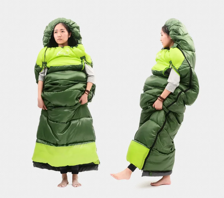 Bolsa de Dormir Inverno ao ar Acampamento Ultraleve Envelope Livre Dormir Cama Forro 190x75cm 10 Sacos de dormir