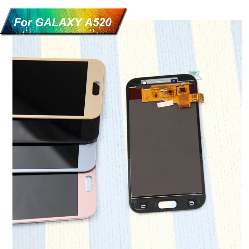 ЖК дисплей для Samsung Galaxy A5 2017 A520 SM A520F сенсорный экран дигитайзер сборка|Сенсорные