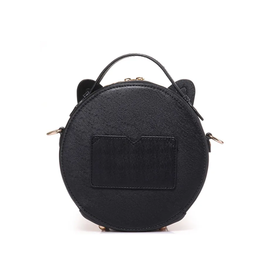 2021 Fashion Women Bags Cute Cat Embroidery Shoulder Bags For Girls