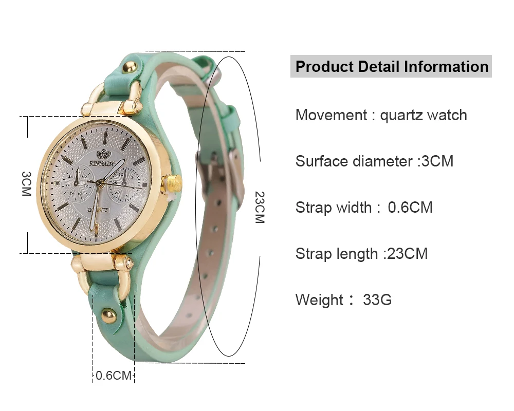 Модные брендовые Женские повседневные кварцевые часы из розового золота с кожаным браслетом, роскошные часы reloj mujer
