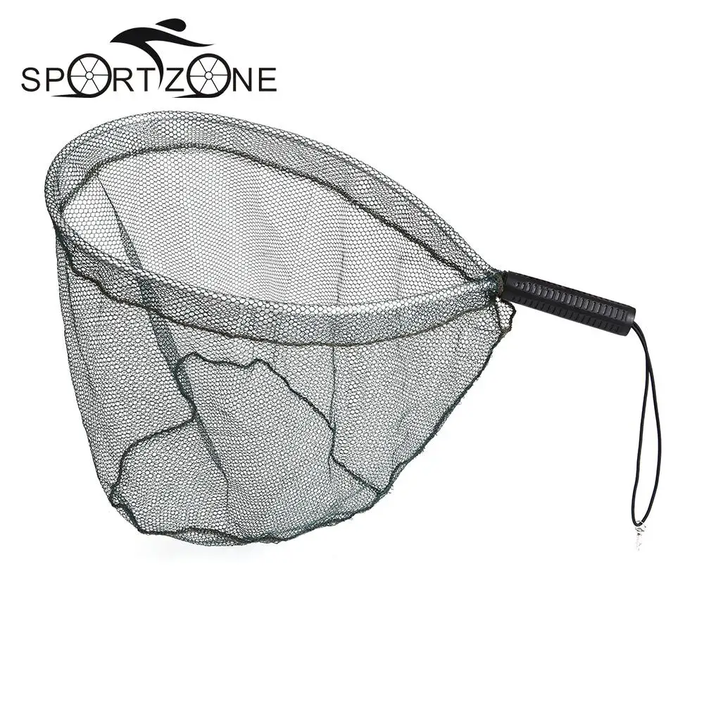 Fly Fishing Net Mesh Nylon Landing Net Catch and Release Holder Basket