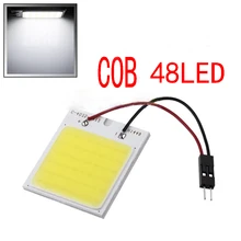 Car led super White cob led 12v 48 SMD car styling Reading indoor Lamp led Car