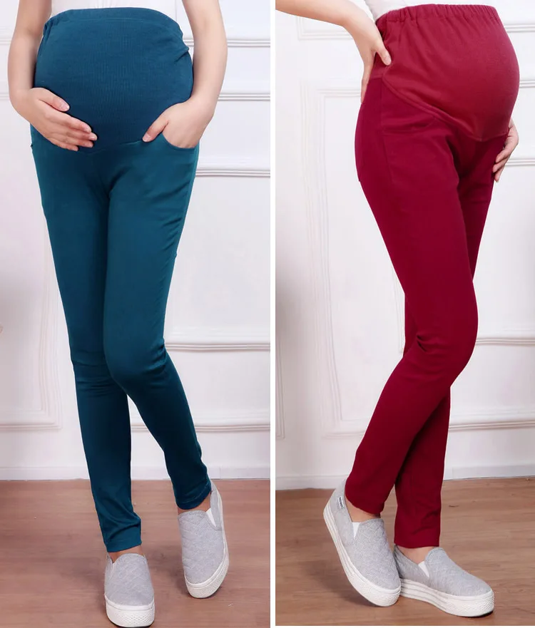 2016 Cotton Maternity Belly Pants Pregnant Women Pants Maternity