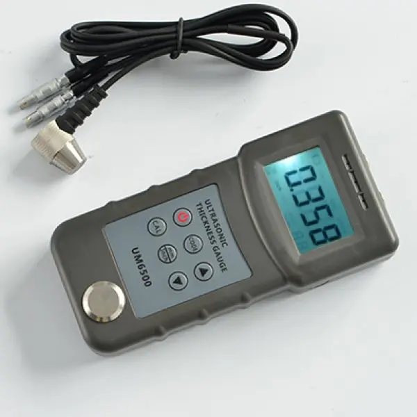 UM6500 Portable Digital Ultrasonic Thickness Gauge Meter 1.0 245mm,0.05
