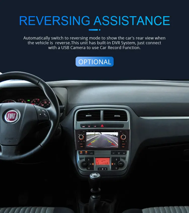 Top LJHANG 1 Din Android 9.0 Car Radio For Fiat Linea Grande Punto 2007-2012 GPS Navi WIFI Multimedia Player no DVD Autoaudio Stereo 11