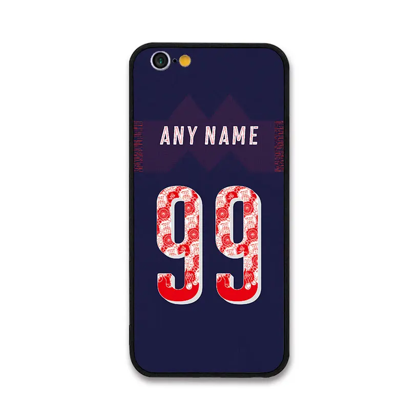 

European Football Ozil BELLERIN AUBAMEYANG RAMSEY IWOBI MUSTAFI Jersey style Arsenal case for Apple iPhone XR Phones cases