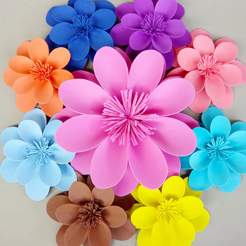 12pcs Lot Simulation Three Dimensional Crafts Flower Roses Wedding