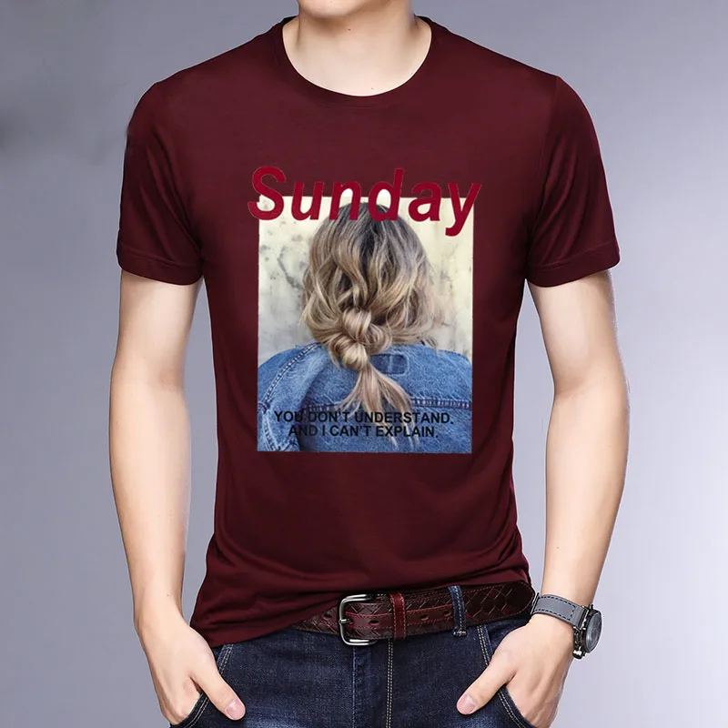 2019 Smmer tops t shirts funny short sleeve t shirts funny cotton sunday print casual homme tops & tees plus size mens clothing 2019 Smmer tops t shirts funny short sleeve t shirts funny cotton sunday print casual homme tops & tees plus size mens clothing
