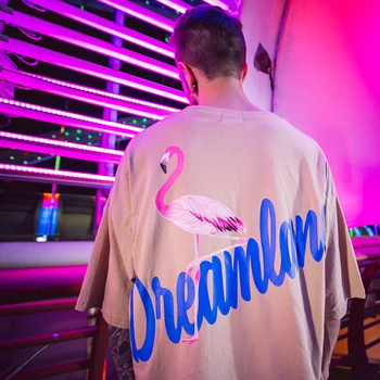 

Fashion 2019 Funny T Shirt Men Cotton Summer Hip Hop Camisetas Hombre Hiphop Hipster Korean Men Streetwear Oversized T Shirt