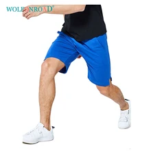 WOLFONROAD, мужские беговые фитнес-шорты, быстросохнущие, размера плюс, спортивные шорты, для пешего туризма, альпинизма, одежда для бега, летние пляжные мужские шорты