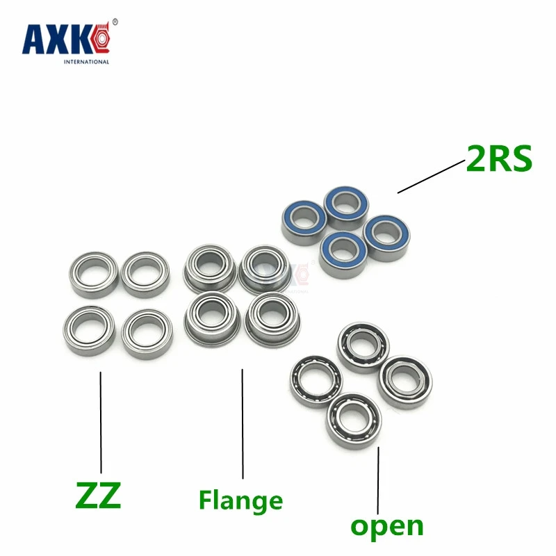 Axk Высокое качество 10 шт. Mr105 Mr105-2rs Abec-5 5x10x4 мм Миниатюрные шарикоподшипники Mr105rs L1050