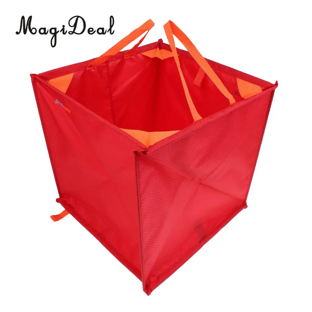 MagiDeal Outdoor Folding Climbing Arborist Throw Line Throw Weight Bag Clothing Storage Cube Climbing Caving Fishing Kayaking