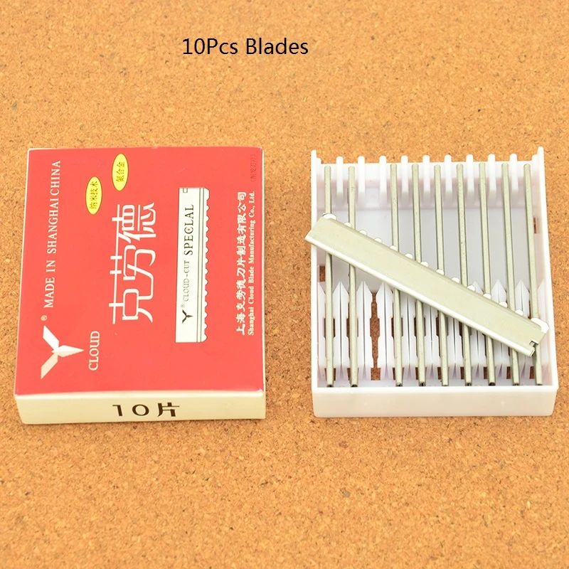 hair thinning razor blade