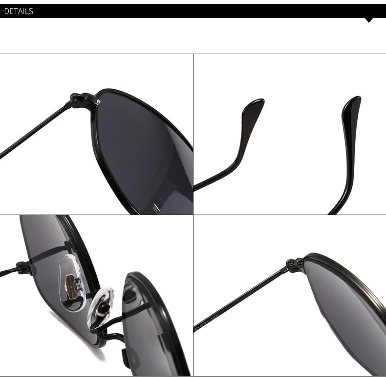 Нижнее белье в стиле бренда DAVE классический ретро многоугольник Пилот Солнцезащитные очки женские с покрытием линза в металлической оправе небольшой солнцезащитные очки для мужчин Gafas De Sol UV400