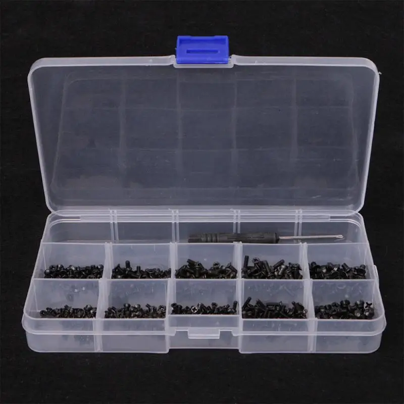 

500Pcs/Box/set M Black Screws T-shaped Screwdriver Laptop Notebook Screws Set Kit for Sony Toshiba SAMSUNG Gateway Accessory