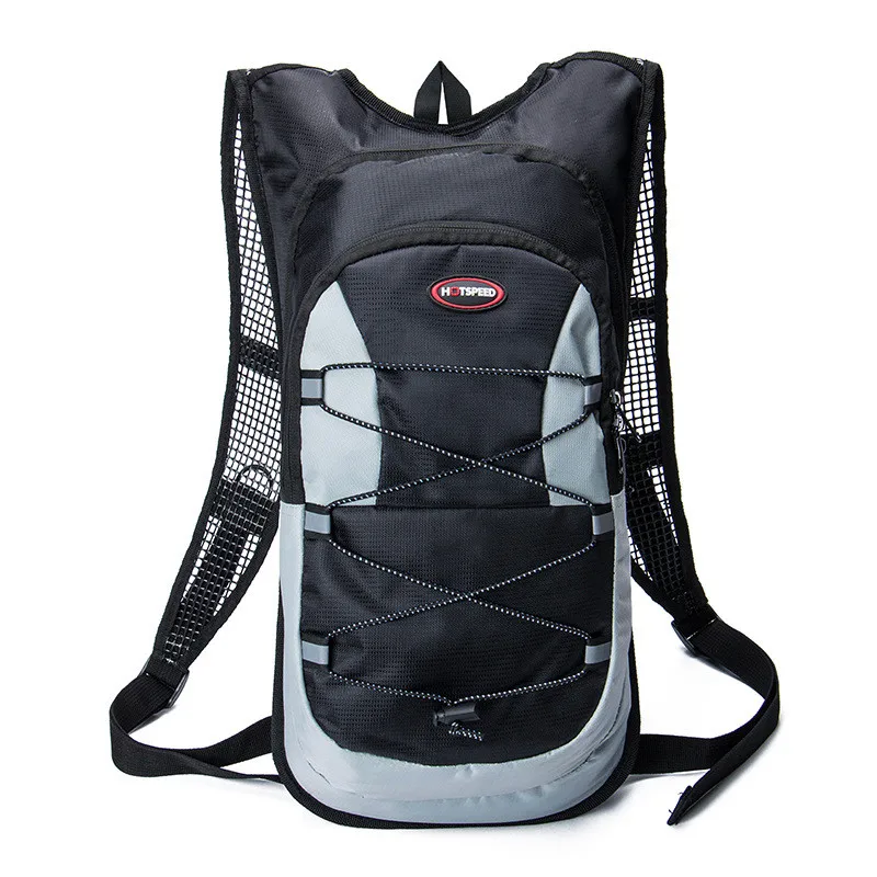 Ультралегкая велосипедная сумка для воды, рюкзак для езды на велосипеде, оборудование для езды на велосипеде, Аксессуары для велосипеда, 2л mtb zaino, велосипедная сумка, рюкзак для велосипеда - Цвет: black backpack only