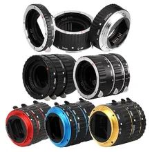 Metal Mount Auto Focus AF Macro Extension Tube Ring for Canon EOS EF-S Lens 760D 750D 700D 5D Mark IV 80D 7D T6s 6D Lens Adapter
