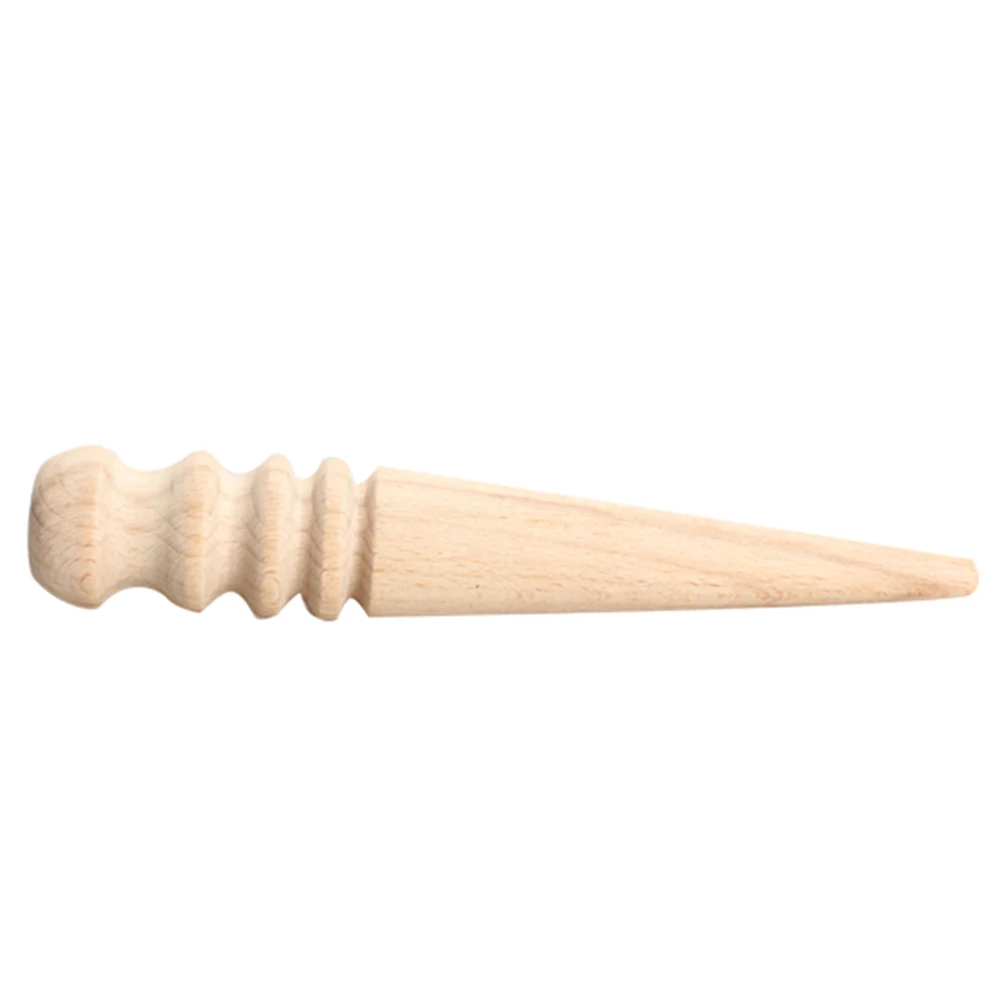 

Leathercraft Round Wood Edge Slicker Multi-Size Burnisher for Leather 88 For Drop Shipping