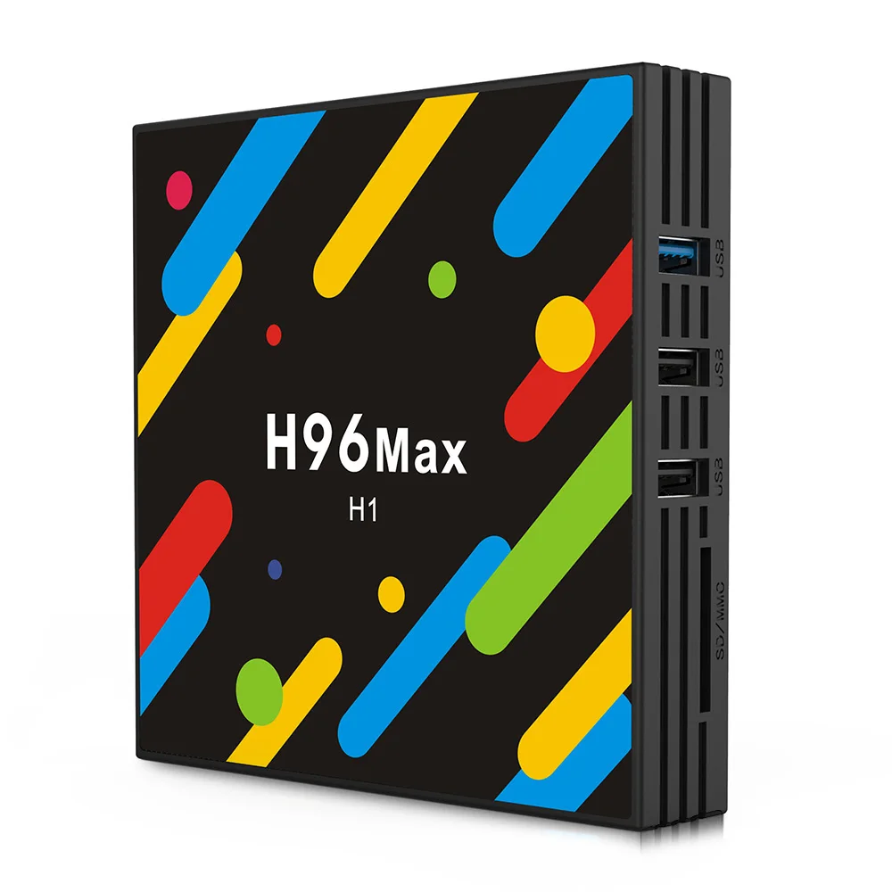

New H96 MAX - H1 TV Box RK3328 Android 7.1 4GB RAM 32GB ROM Set Top Box 2.4G 5G Wi-Fi 100Mbps USB 3.0 BT 4.0 4K Media Player