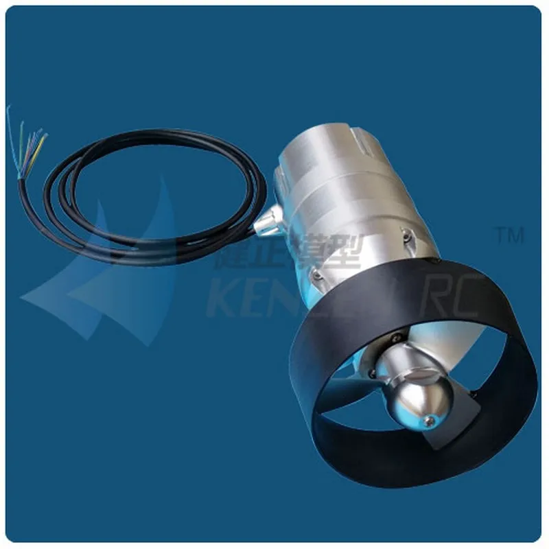 Thrust 12KG Depth 300M 48V Brushless Motor with Hall Sensor Underwater Thruster Oil Sealed for