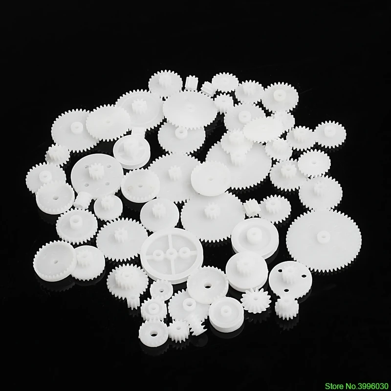 

58 styles Toothed Wheels WSFS Gears Plastic All Module 0.5 Robot Parts DIY