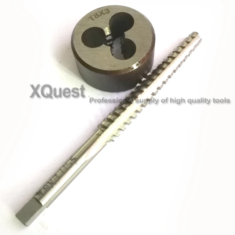 Details about   1set TR12 x 2 HSS Left hand Trapezoidal thread tap and Die 