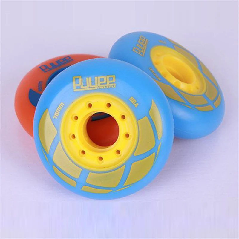 88A الأسطوانة التزلج عجلات سباق التعرج انزلاق عجلة 72 76 80 مللي متر ل سيبا Powerslide الدهانات الشريحة Patine عجلات الفرامل