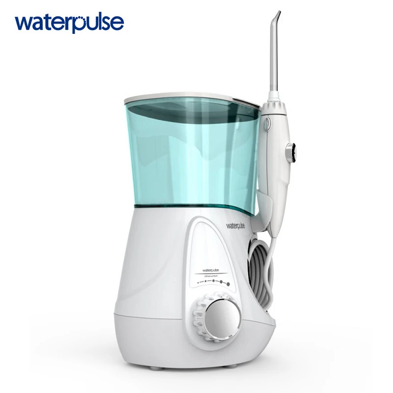 Waterpulse V600 Электрический Зубная нить Ирригатор для полости рта Портативный Вода Flosser Стоматологическая воды Гигиена полости рта для Отбеливание зубов