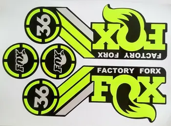 

Stickers/Decals of mountain bike/bycle race cycling for front fork MTB FOX 36