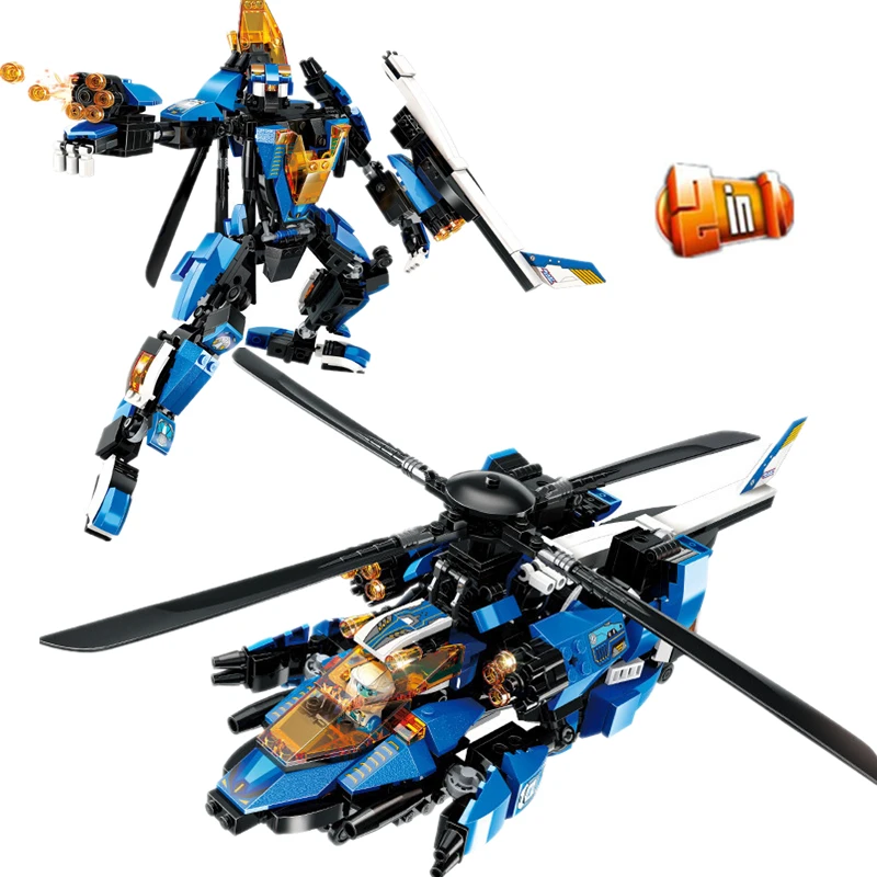 

ENLIGHTEN Star Wars Transformation Blade Warrior Helicopter Building Blocks Sets Kits Bricks Movie Kids Compatible Legoings