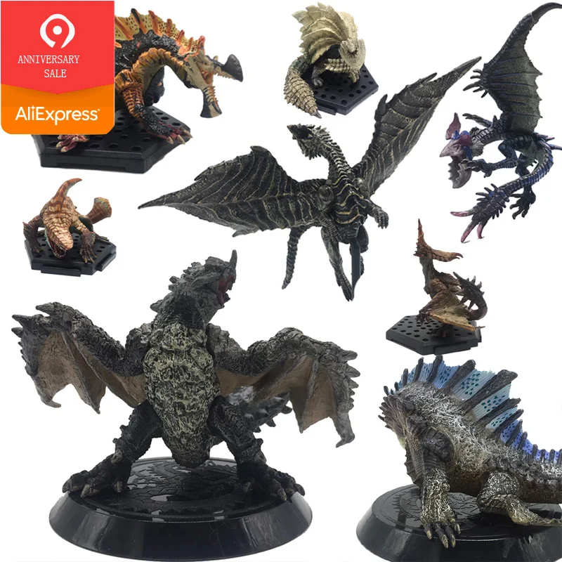 

Japan Anime Monster Hunter World Game PVC Models Hot Dragon Action Figure Decoration Toy Model Collection Christmas Gift