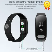 Высококачественный большой экран android ios износ «Умные» часы с ремешком saat с кровяным давлением ЭКГ PPG мониторинг сердечного ритма умный Браслет