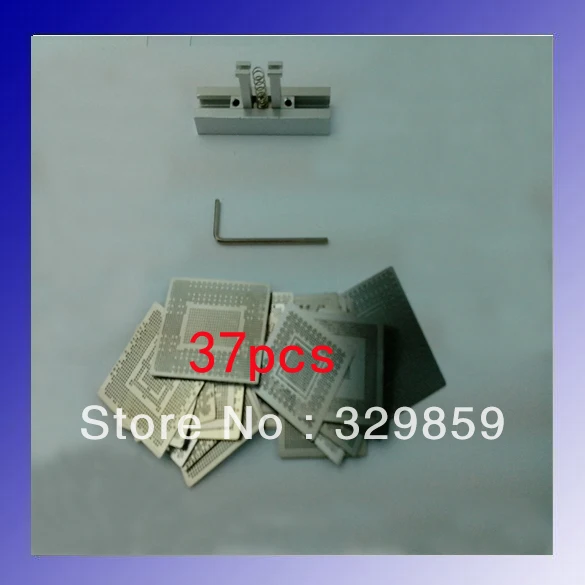 

37pcs/set for Game Console Bga Reballing Stencil Kit for Xbox /Ps3 / Wii Chip with Universal Reball Station