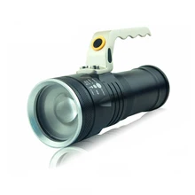 

Zoomable 800 Lumens CREE LED High Power Rechargeable Searchlight