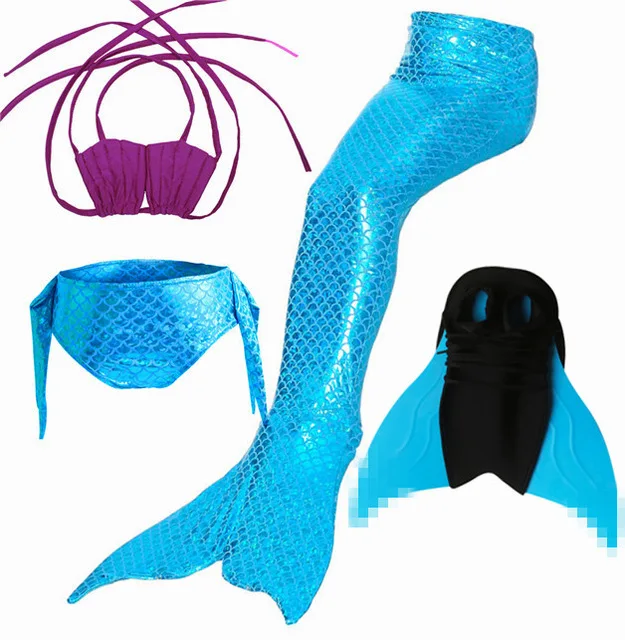 2018-New-Ariel-Sparle-Swimming-Mermaid-Tail-With-Monofin-Flipper-Girls-Kids-Swimsuit-Swimmable-Mermaid-Tails.jpg_640x640 (1)