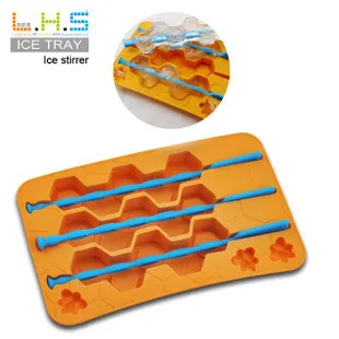 

50pcs/lot Free Shipping Honeycomb Ice Mold Cooking Tools Cookie Cutter Ice Trays Ice Cream Ice Cube Popsicle Molds Forma