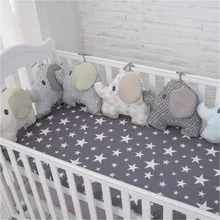 Mousseline vie Nouvelle Arrivée Flexible Combinaison Toutes sortes de Huttes Lit pare-chocs Facile à Utiliser Pare-chocs Dans La Crèche Taille 30*30 ou 40*60 cm