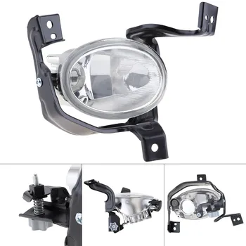 

1pcs Round Left Right Side Front Bumper Car Fog Lamp Chrome Housing Clear Lens Auto Fog Light for Honda CR-V CRV 2010-2011