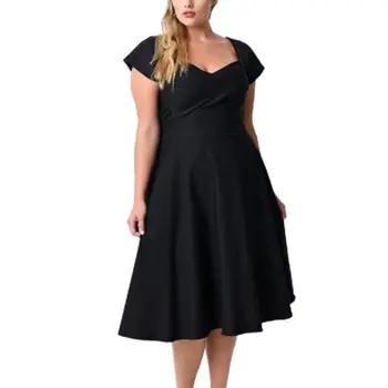 

ZH Sexy Solid Women Dress Large Size Vestidos Party Summer Elegant Women Black Purple V Neck 5XL Push Up Dresses Plus Size WD06