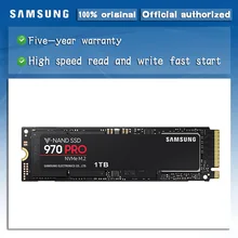 Samsung 970 PRO M.2(2280) 512 ГБ 1 ТБ SSD nvme pcie Внутренний твердотельный диск HDD жесткий диск дюймовый ноутбук Настольный MLC PC диск