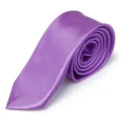 Фиолетовый 5 см Широкий отдых галстук