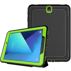 Для SM-T820 чехол для samsung Galaxy Tab S3 9,7 T820 T825 дети Безопасный противоударный ТПУ кремния крышка полная защита планшета чехол