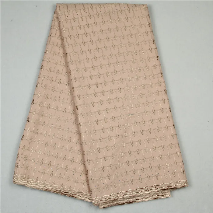 

Newcoming satin sitch lace fabric high quality swiss voile lace fabric 5yards/piece for women clothes sewing A32m243