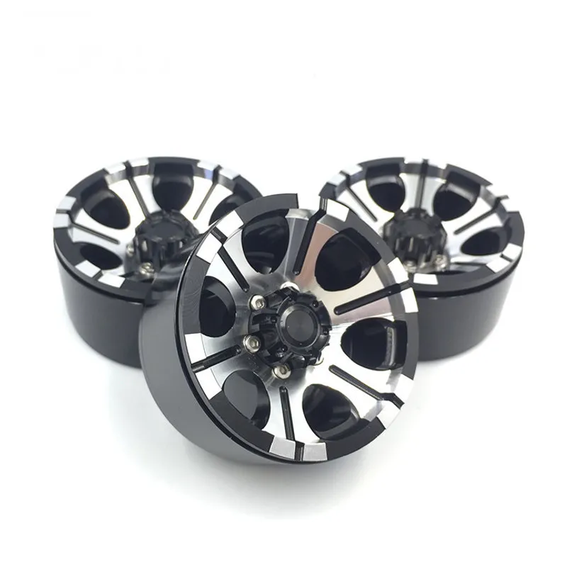 4 шт. металлический обод колеса 1 9 дюйма BEADLOCK RC Гусеничный для 1/10 Axial SCX10 90046 TAMIYA CC01